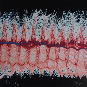 Signed Bohemian Rhapsody Print part Soundwaves Art: Icons of Music 2016 Fundraiser 20161123152832